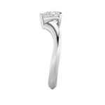 1CTW Heart Shaped Lab Grown Diamond (F/VS) Heart Shaped Ring in 14K Gold