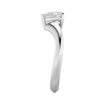 1CTW Heart Shaped Lab Grown Diamond (F/VS) Heart Shaped Ring in 14K Gold