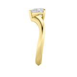 1CTW Heart Shaped Lab Grown Diamond (F/VS) Heart Shaped Ring in 14K Gold