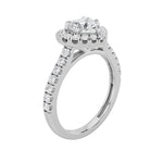 1.5CTW Heart Shaped Lab Grown Diamond (F/VS) Heart Shaped Ring in 14K Gold