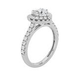 1.5CTW Heart Shaped Lab Grown Diamond (F/VS) Heart Shaped Ring in 14K Gold