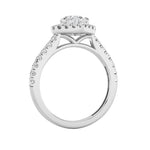 1.5CTW Heart Shaped Lab Grown Diamond (F/VS) Heart Shaped Ring in 14K Gold