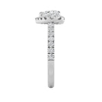 1.5CTW Heart Shaped Lab Grown Diamond (F/VS) Heart Shaped Ring in 14K Gold
