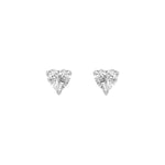 2CTW Heart Shaped Lab Grown Diamond (F/VS) Heart Shaped Earrings in 14K Gold