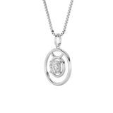 1CTW Round Shaped Lab Grown Diamond (F/VS) Zodiac Pendant in 14K Gold