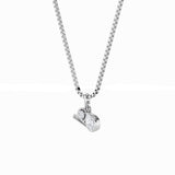 1CTW Pear Shaped Lab Grown Diamond (F/VS) Zodiac Pendant in 14K Gold