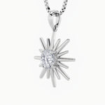 1.5CTW Round Shaped Lab Grown Diamond (F/VS) Astralis Pendant in 14K Gold
