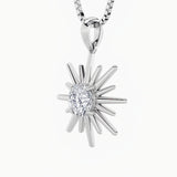 1.5CTW Round Shaped Lab Grown Diamond (F/VS) Astralis Pendant in 14K Gold