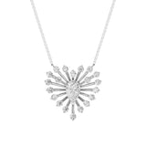 1.5CTW Pear Shaped Lab Grown Diamond (F/VS) Astralis Necklace in 14K Gold