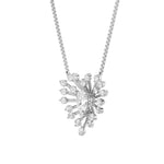 1.5CTW Pear Shaped Lab Grown Diamond (F/VS) Astralis Necklace in 14K Gold