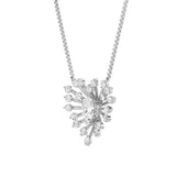 1.5CTW Pear Shaped Lab Grown Diamond (F/VS) Astralis Necklace in 14K Gold