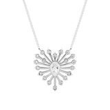1.5CTW Pear Shaped Lab Grown Diamond (F/VS) Astralis Necklace in 14K Gold