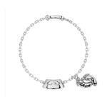 1CTW Oval Shaped Lab Grown Diamond (F/VS) Bolo Bracelet in 14K Gold