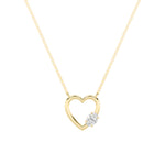 0.5CTW Oval Shaped Lab Grown Diamond (G/VS) Necklace in Silver|18K Yellow Gold