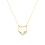 0.5CTW Oval Shaped Lab Grown Diamond (G/VS) Necklace in Silver|18K Yellow Gold