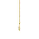 0.5CTW Oval Shaped Lab Grown Diamond (G/VS) Necklace in Silver|18K Yellow Gold