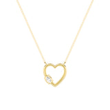 0.5CTW Oval Shaped Lab Grown Diamond (G/VS) Necklace in Silver|18K Yellow Gold