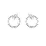 1.5CTW Pear Shaped Lab Grown Diamond (F/VS) Dangle Fashion Earrings in 14K Gold