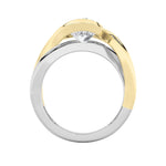 2CTW Round Shaped Lab Grown Diamond (F/VS) Solitaire Engagement Ring in 14K Gold