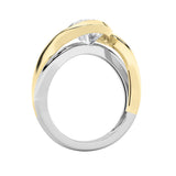2CTW Round Shaped Lab Grown Diamond (F/VS) Solitaire Engagement Ring in 14K Gold