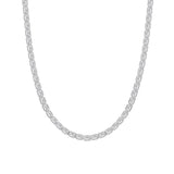 30CTW Emerald Shaped Lab Grown Diamond (F/VS ) Bezel Set Necklace in 14K Gold