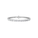 10.75CTW Oval Shaped Lab Grown Diamond East & West Bracelet in 14K Gold (F/VS)