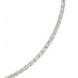 21CTW Emerald Shaped Lab Grown Diamond (F/VS) Necklace in 14K Yellow Gold