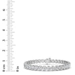 18CTW Heart Lab Grown Diamond (F/VS ) Bracelet Bracelet in 14K Gold