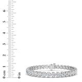 18CTW Heart Lab Grown Diamond (F/VS ) Bracelet Bracelet in 14K Gold
