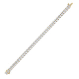 18CTW Heart Lab Grown Diamond (F/VS ) Bracelet Bracelet in 14K Gold