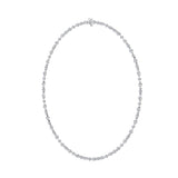 12CTW Pear Shaped Lab Grown Diamond (F/VS) Fashion Necklace in 14K Gold