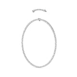 25CTW Emerald Lab Grown Diamond (F/VS ) Necklace in 14K Gold