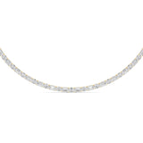 25CTW Emerald Lab Grown Diamond (F/VS ) Necklace in 14K Gold