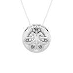 1.25CTW Round Shaped Lab Grown Diamond (F/VS) Pendant in 14K Gold