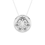 1.25CTW Round Shaped Lab Grown Diamond (F/VS) Pendant in 14K Gold