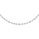 25CTW Mix Shaped Lab Grown Diamond (F/VS ) Tennis Necklace in 14K Gold