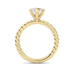 Marquise Lab Grown Diamond (F/VS ) Ring in 14K Gold