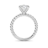 Oval Lab Grown Diamond (F/VS ) Ring in 14K Gold