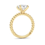 Oval Lab Grown Diamond (F/VS ) Ring in 14K Gold