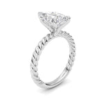 Pear Lab Grown Diamond (F/VS ) Ring in 14K Gold