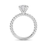 Pear Lab Grown Diamond (F/VS ) Ring in 14K Gold