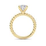 Pear Lab Grown Diamond (F/VS ) Ring in 14K Gold