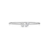 2CTW Oval Shaped Lab Grown Diamond (F/VS) Bracelet in 14K White Gold