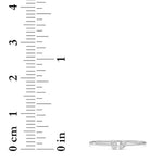 2CTW Oval Shaped Lab Grown Diamond (F/VS) Bracelet in 14K White Gold