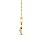 0.33CTW Round Lab Grown Diamond (F/VS ) Heart Pendant in 14K Gold