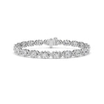 7CTW Round Lab Grown Diamond (F/VS ) Bracelet in 14K Gold