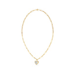 4CTW Heart Shape Lab Grown Diamond (F/VS ) Necklace in 14K Gold