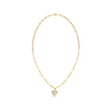 4CTW Heart Shape Lab Grown Diamond (F/VS ) Necklace in 14K Gold