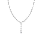 20CTW Mix Shaped Lab Grown Diamond (F/VS ) Necklace in 14K Gold