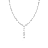 20CTW Mix Shaped Lab Grown Diamond (F/VS ) Necklace in 14K Gold
